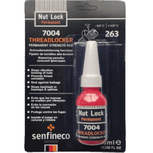 THREADLOCKER PERMANENT RED