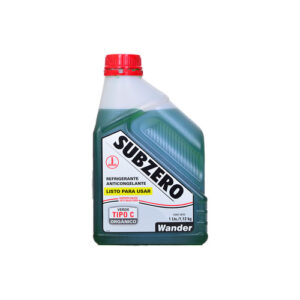 SUBZERO Tipo C Verde 50% x      1 lt   (Soporta -35°C)