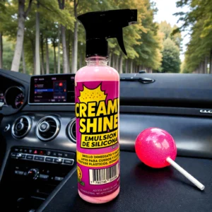 EMULSIÓN DE SILICONA CREAM SHINE- CHICLE X 500CC X 6 U