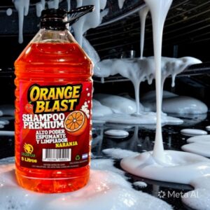 SHAMPOO PREMIUM ORANGE BLAST NARANAJA X 5 LTS